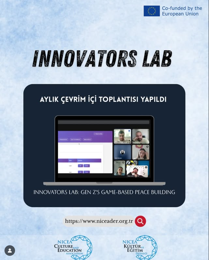 Innovators Lab projemizin Haziran ayı aylık çevrim içi toplantısı gerçekleşti. 